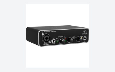 Behringer UMC22 Review: Connections and Monitoring for a Single-Mic Streaming Desk