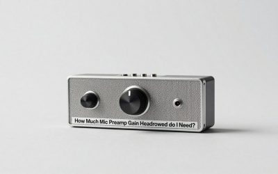How Much Mic Preamp Gain Headroom do I Need? Size Guide With Measurements (2026)